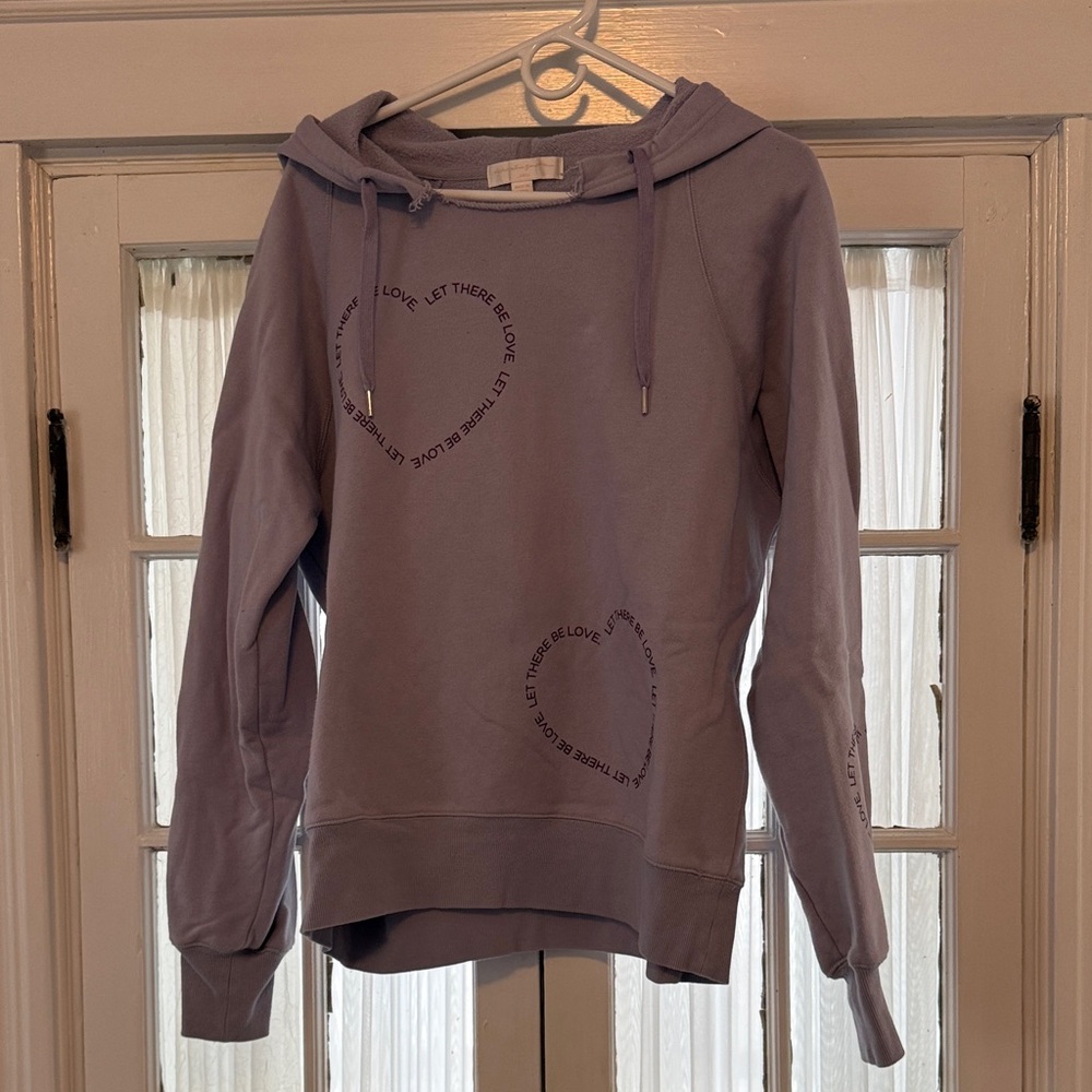Spiritual Gangster Lavender Graphic Hoodie “Let There Be Love”